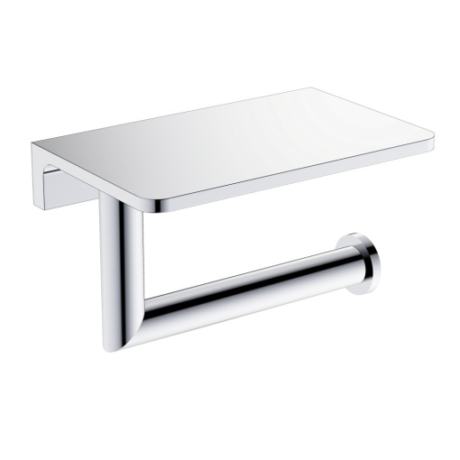 AQM7209CR  Trento  Держатель туалетной бумаги с полкой, хром