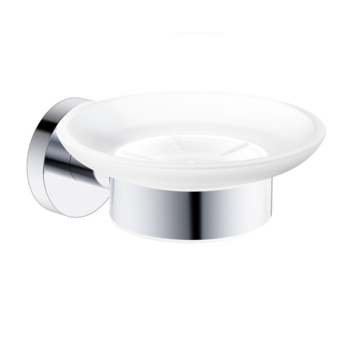 AQM7211CR  Trento  Мыльница латунь/матовое стекло, хром