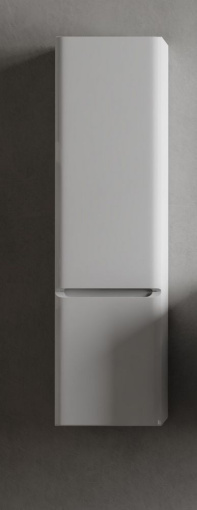 AQM9004WH "S4" Пенал подвесной, цвет белый глянец.