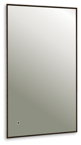 AQM9102B 600х1000 Зеркало с подсветкой и подогревом универсальный монтаж