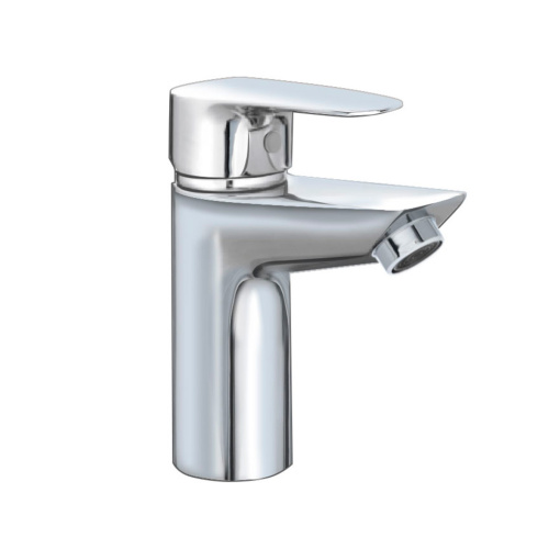 AQM P6111 AQUAme Prato Смеситель для раковины с донным клапаном, хром, однорычажный.