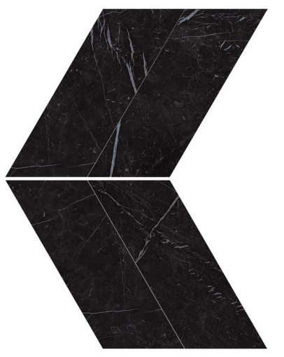 Мозаика Marvel Nero Marquina Chevron Lappato (AS1W) 