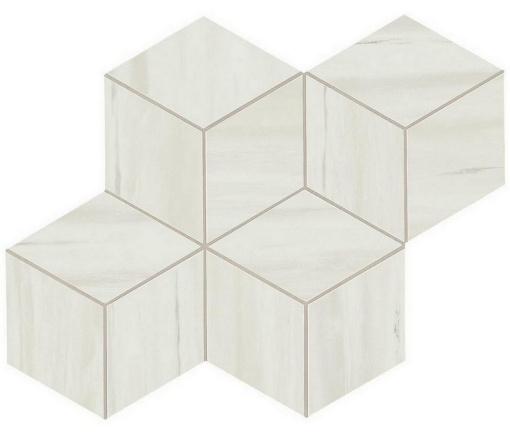 Мозаика Marvel Bianco Dolomite Mosaico Esag. Lapp. (AS2G) 