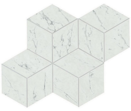 Мозаика Marvel Carrara Pure Mosaico Esag. Lapp. (AS2J) 