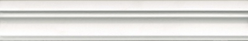 BLC025R Бордюр Магнолия белый матовый обрезной 30х5 30x5x19