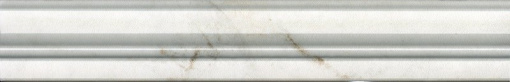 BLC031R Бордюр Серенада белый глянцевый обрезной 30x5x1,9