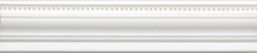 BLE022R Бордюр Багет Фару белый матовый обрезной 25х5,5 25x5,5x18