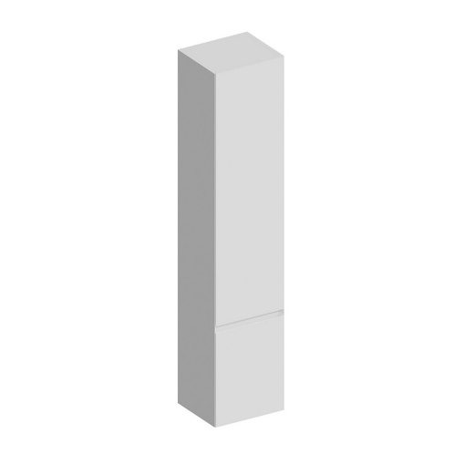 CUB.165Rh/WHT.M Пенал CUBO подвесной правый 165, белый матовый