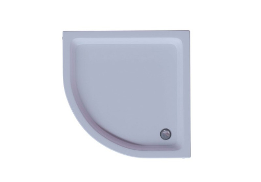 Душевой поддон акриловый Aquatek DPA-0000002 100*100*15 см, 1/4 круга R50, с ножкамии и с фронтальным экраном, без сифона