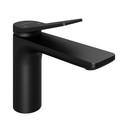 Смеситель для раковины Abelsberg Intensa EGF23520MB, вулканический черный