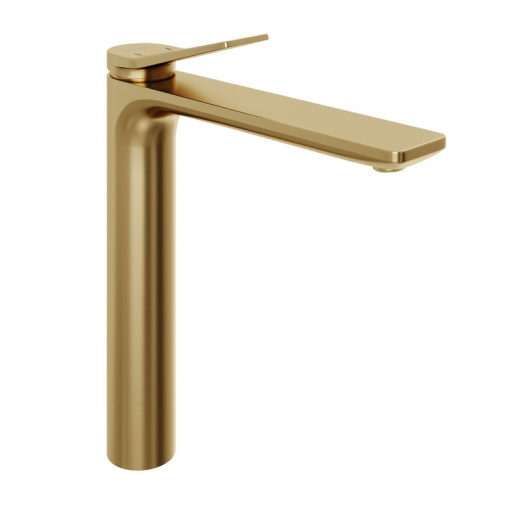 Смеситель для раковины Abelsberg Intensa EGF23521BG высокий, королевское золото