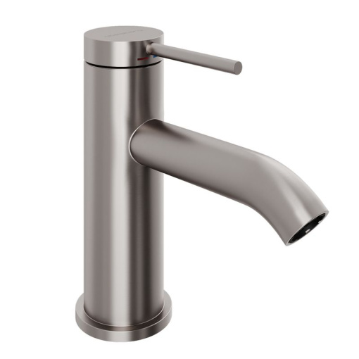 Смеситель для раковины Abelsberg Fluida ERF22001BN, титан