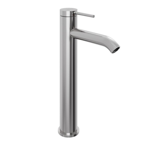 Смеситель для раковины Abelsberg Fluida ERF22003CH высокий, глянцевый хром