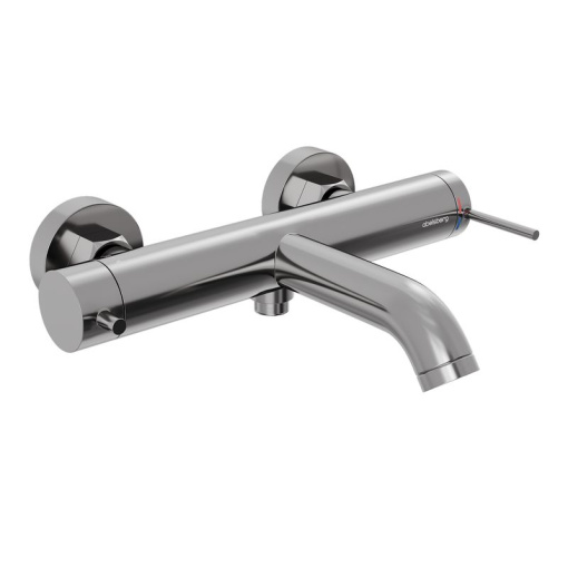 Смеситель для ванны и душа Abelsberg Fluida ERF22516CH, глянцевый хром