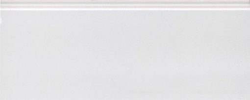 FMF001R Плинтус Магнолия белый матовый обрезной 30х12 30x12x13