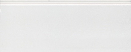 FMF022R Плинтус Флориан белый матовый обрезной 30x12x1,3