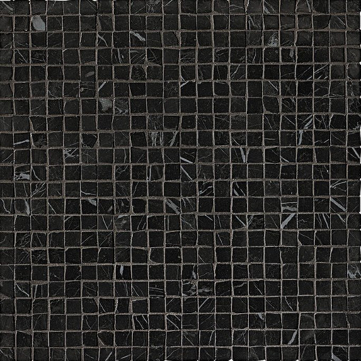 Мозаика Roma Diamond Nero Reale Gres Micromos (fNJM)