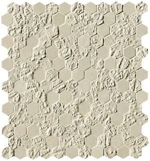 Мозаика Bloom Beige Print Esagono Mosaico (fOYU)