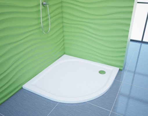 Экран для поддона "Омега" 900х900 стеклопластиковый