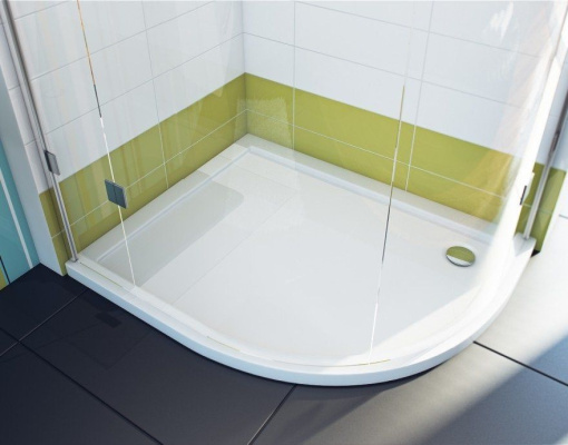 Экран для поддона "Омега" левый/правый 1000х800 стеклопластиковый