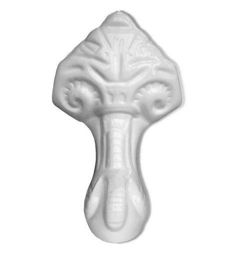 Ножки чугунные для ванны "Бостон/Царская" (белые) 