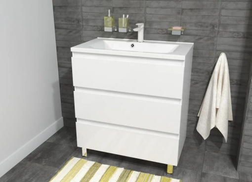 Комплект мебели Bali New 800х450 напольный 3 ящика (ШхГхВ) 798х446х860