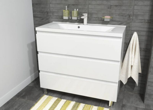 Комплект мебели Bali New 1000х450 напольный 3 ящика (ШхГхВ) 998х446х860