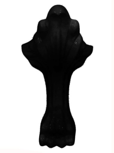 Ножки каменные для ванны "Скарлетт" (черные)