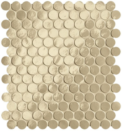 Мозаика Glim Tortora Round Mosaico Brillante (fROQ)