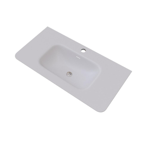 Раковина встраиваемая Knotlor ГРАЦИЯ FWB110900WY, матовый белый, 90 см