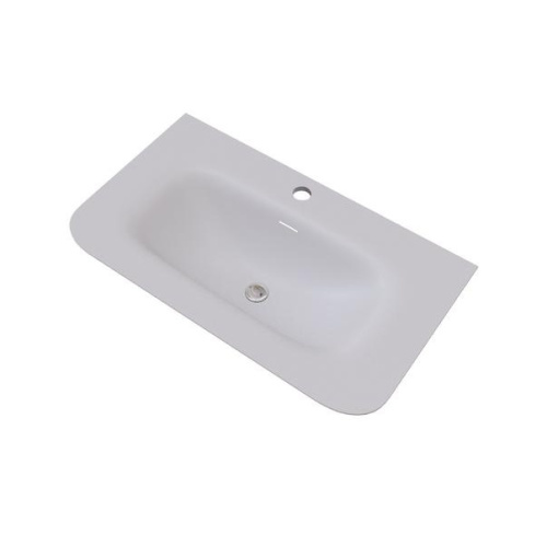 Раковина встраиваемая Knotlor ЦВЕТЕНИЕ FWB310800WY, матовый белый, 80 см