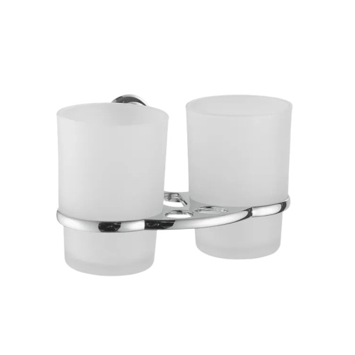 Стакан двойной Maretti Karla KA8022010, хром