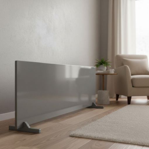 LAGUSTO Электрический конвектор Universal 140-240 (G370G) акриловая панель отопления для дома, цвет серый