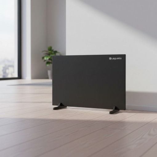 LAGUSTO Электрический конвектор Universal 140-240 (G440B) акриловая панель отопления для дома, цвет черный