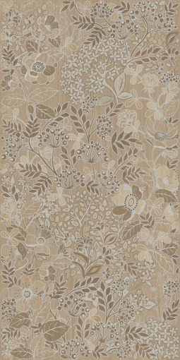 KM1224G0061R Люберон бежевый декорированный матовый обрезной 119,5x238,5x0,9 керамогранит