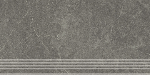 KM6060G0531RGRF Ступень фронтальная Эстерель серый тёмный матовый обрезной 30x60x0,9 фото KM6060G0531RGRF Ступень фронтальная Эстерель серый тёмный матовый обрезной 30x60x0,9