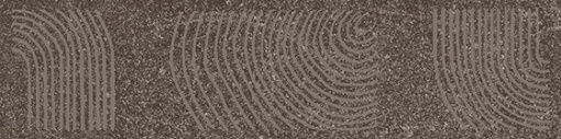 KMB2TGL007BR Руссильон коричневый тёмный матовый обрезной 30x7,2x0,9 бордюр