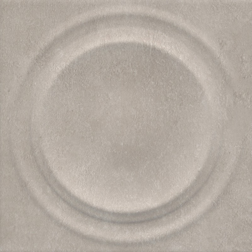 KMD2OBE002BR Арль серый матовый структура обрезной 20x20x0,95 декор