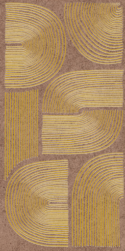 KMD3STA114BR Руссильон коричневый матовый обрезной 30x60x0,9 декор