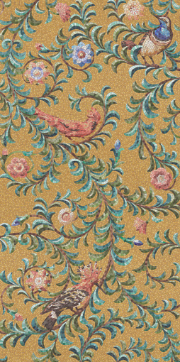 KMP2STA003BR3X Панно Райский сад золотой матовый обрезной (из 3-х частей 60x119,5x0,9) 180x119,5x0,9