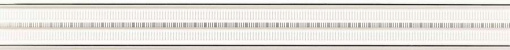 Бордюр настенный Tubadzin Abisso L- White 74,8x7,2