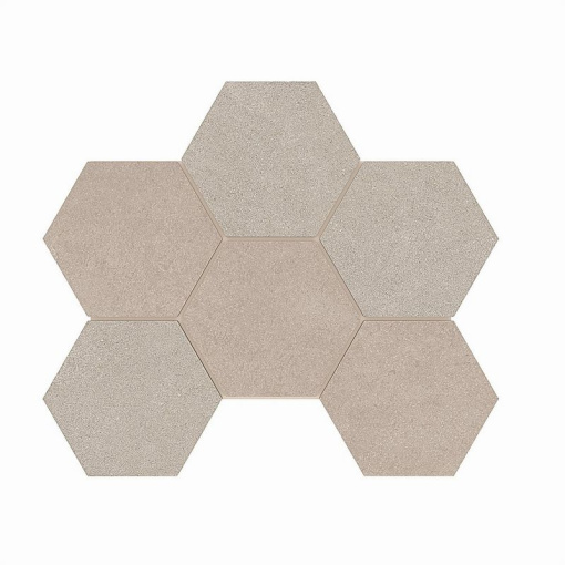 Мозаика LN01/TE01 Luna натуральная 25x28.5 бежевый