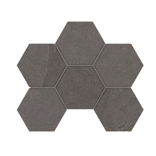 Мозаика LN03/TE03 Luna натуральная 25x28.5 серый