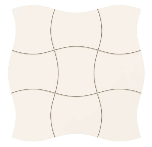Мозаика Tubadzin Royal Place Ms- White