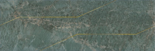 OS/C214/13116TR Декор Эвора зеленый глянцевый обрезной 30x89,5x0,9