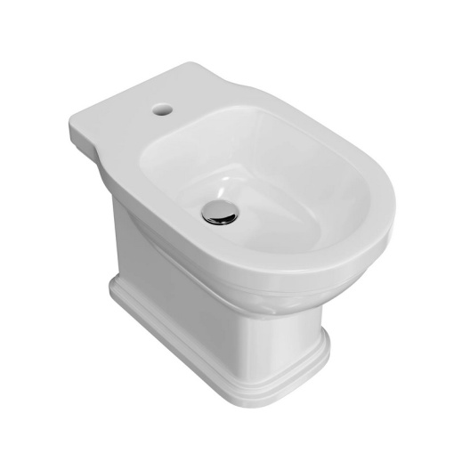 PO.bidet.01 Биде POMPEI напольный, белый глянцевый