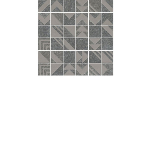 SBM014/DD204020 Декор Про Нордик серый темный мозаичный 30x30x0,9