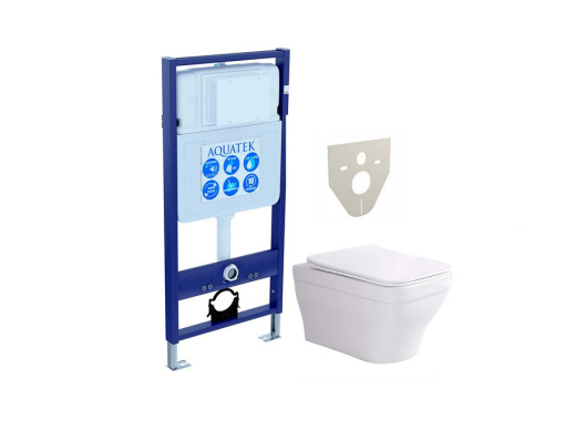 SET AQUATEK АМАДЕО (рама AQUATEK Standard INS-0000012(без клавиши и крепежа)+унитаз АМАДЕО AQ1163-00 с тонким сиденьем soft-close фото SET AQUATEK АМАДЕО (рама AQUATEK Standard INS-0000012(без клавиши и крепежа)+унитаз АМАДЕО AQ1163-00 с тонким сиденьем soft-close