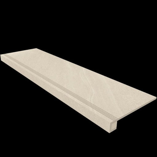 Комплект ступень GB01 Gabbro натуральная 33x120 белый
