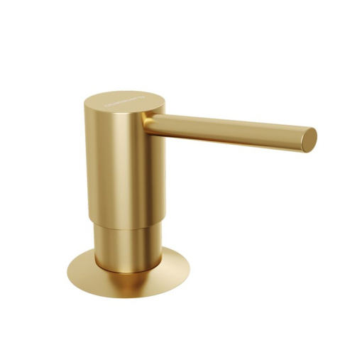 Дозатор для моющего средства Abelsberg SPP70017BG, цвет королевское золото